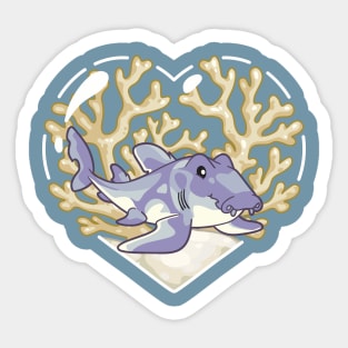 PRUNE, the Bullhead Shark Sticker